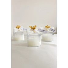 Bernami Dekoratif Pinterest Söz, Nişan, Kına, Düğün, Mevlit, Sünnet, Dekoratif Şekeri Hediye Hatıra Mum Inci Boncuklu - 10 Adet