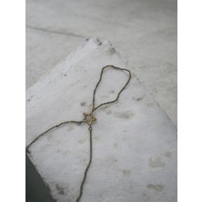 MonCherietr Nova Silver Zirkon Taşlı Yıldız Detaylı Şahmeran