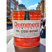 Demmerg Mma Çift Kompenant Yol Çizgi Boyası Beyaz 25KG