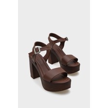 Capone Outfitters Dolores Platform Tek Bantlı Kadın Sandalet