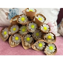Bernami Mevlüt Pinterest Kişiye Özel Düğün-Söz-Nişan Tüm Özel Günler Için Buket Papatya Mum - 15 Adet