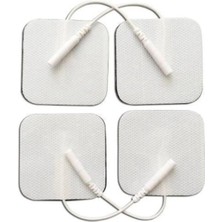 Macgon 8 Adet Kablolu/soketli Tens Pedi Elektrodu -5X5CM Kare