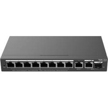 Epilons Ruijie Reyee 8 Port RG-ES210GS-P 10/100/1000 Yönetilebilir Poe 1xge Uplink 1 x Sfp 120W Rujie Cloud