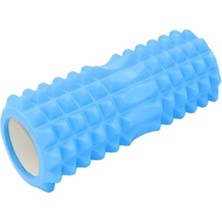 Macgon Tırtıklı Foam Roller Masaj Köpüğü Köpük Rulo Yuvarlama Köpüğü Omurga Uyumlu