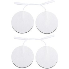 Macgon Yuvarlak 3.2cm Paket Yapışkanlı Tens Cihazı Yüz Pedi Elektrod