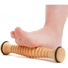 Macgon Ahşap Ayak Masaj Rulosu Foot Roller