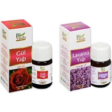 Macgon Gül ve Lavanta Aromatik Masaj Cilt Bakım Yağ Seti 20 ml
