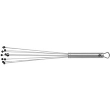 Feyza Design Çelik Flexi Silikon Uçlu Çırpıcı 32 Cm, Dayanıklı ve Kullanışlı Tasarım