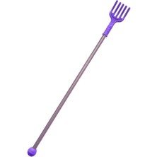 Macgon Sırt Kaşıma Çubuğu Sırt Kaşıyıcı Metal Saplı Kaşıma Aleti Lilla