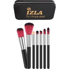 Özgürce 7'li Metal Kutulu Siyah Fırça Seti, Pratik ve Şık Tasarım