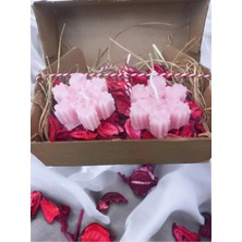 Bernami Mevlüt Pinterest 2li Pembe Kar Tanesi Mum Zambak Kokulu Mum,düğün,nişan,söz,bebek Mevlüdü,sevgili Hediyesi