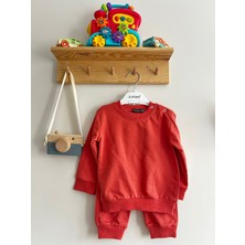 Junies Baby Baskısız Unisex 2'li Bebek Takımı