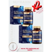 Nutraxin A-Oxi Formula Glutathione+Resveratrol 60 Tablet X2 +100 Mlyüzyıkama Jeli