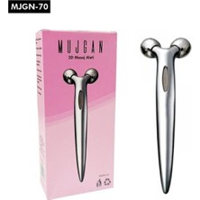 Macgon Özel Seri Sıkılaştırıcı Tüm Vücuda Uygun Toparlayıcı Ağrı Giderici Paslanmaz 3D Yüz Masaj Aleti