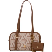 U.S. Polo Assn. K.bej-Taba Kadın Omuz Çantası US26102