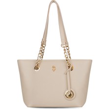 U.S. Polo Assn. Bej Kadın Omuz Çantası US26180