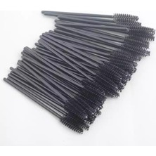 Özgürce Ipek Kirpik ve Kaş Fırçası Seti, Tek Kullanımlık, 50 Adet