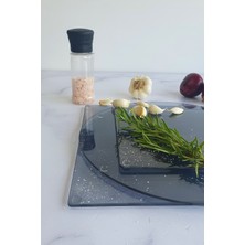 Feyza Design Cam Kesme Tahtası 3'lü Set, Şık ve Dayanıklı Mutfak Gereçleri