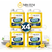 MİS-TEM Extra Bulaşık Deterjanı 5 kg x 4 Adet