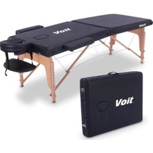 Macgon Masaj Masası Siyah -Çanta Tipi Kux Masaj Masası