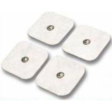 Macgon Tens Elektrodu Yapışkanlı 5 x 5 cm 4'lü Paket Tens Pedi Çıt Çıtlı