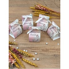 Bernami Düğün Pinterest Süslemeli Kart Bubble Mum, Nikah Şekeri, Doğum, Sünnet, Düğün Nişan Söz, Kına, Doğum Günü - 25 Adet