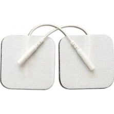 Macgon Tens Cihazı Kablolu Yedek Elektrot- 5x5 Tens Pedi 4 Lü