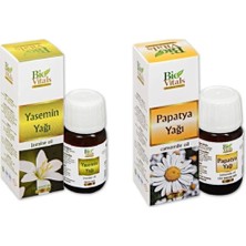 Macgon Yasemin ve Papatya Aromatik Masaj Cilt Bakım Yağ Seti 20 ml
