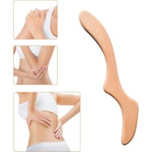 Macgon Ahşap Terapi Masaj Aleti Yumuşak Doku El Yapımı Doğal Lenfatik Masaj Cihazı