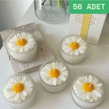 Bernami Mevlüt Pinterest Mikalı Kokulu Papatya Mum Hediyelik, Nikah, Doğum, Sünnet, Düğün, Nişan, Söz. - 50 Adet