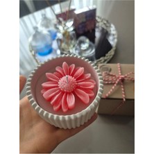 Bernami Şamdan Pinterest Papatyalı Özel Tasarım Mum