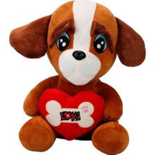 NessiWorld Kalpli Köpek Peluş Oyuncak 30 cm
