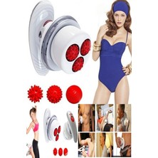 Macgon Kalça ve Basen Kısmındaki Yağları Yakan ve Vücudu Sıkılaştıran Ağrı Hafifleten 3 Başlık Masaj Cihazı