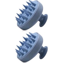 Macgon Saç Bakım Fırçası, Duş Tarağı Yumuşak Silikon Saç Yıkama&saç Derisi Masaj Tarağı 2'li Set