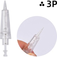 Macgon Soketli Kalıcı Makyaj Iğnesi 3 Pin 10 Adet