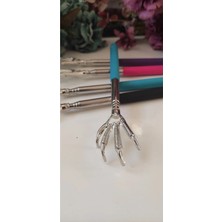 Macgon Teleskopik Sırt Kaşıma Aparatı Açılır Kapanır Sırt Kaşıyıcı Metal Aparat 1 Adet