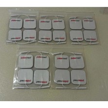 Macgon Tens Cihazı Kablolu Yedek Elektrot 5x5 Tens Pedi 4lü 5 Paket