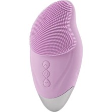 Macgon Mild Yüz Temizleme ve Masaj Cihazı Isıtıcı Modu 5 Kademeli Tüm Cilt Tipleri Için Mor