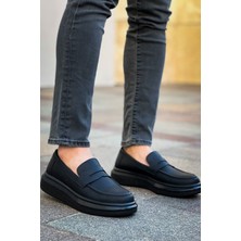paris store Robert - RS615 Siyah  Erkek Loafer Ayakkabı Sıyah St