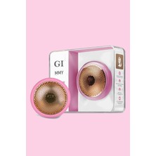 Macgon Ultrasonik Maske Uygulama Cihazı Işık Terapi Akıllı Peeling Pembe Masaj Cihazı