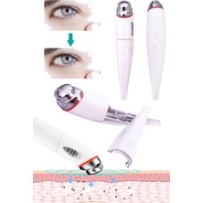 Macgon Göz Altı Için Masaj Cihazı Elektronik Yüz ve Göz Titreşimli Masaj Aleti Pilli