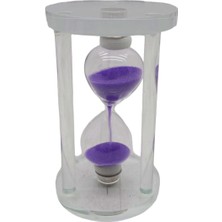 Go İthalat Orta Cam Kum Saati Cam Standlı (5517)