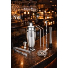 Feyza Design 10 Parça Şık ve Pratik Kokteyl Seti 750 ml Shaker