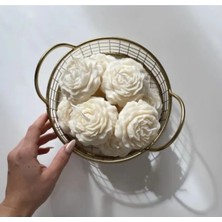 Bernami Şamdan Pinterest Amber Kokulu Şakayık Mum - 2 Adet