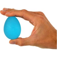Macgon Egg - Silikon El Egzersiz Topu Mavi - Ekstra Sert