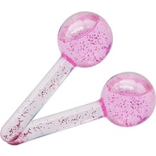 Macgon Ice Globes Buz Küresi Soğuk Masaj ve Terapi Topu Yanak Boyun Sıkılaştırıcı 2 Adet