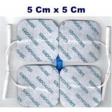 Macgon Tens Pedi Stimrodes Kablolu Tens Pedi Tens Elektrodu 5*5 cm