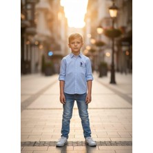 Erkek Çocuk Gömlek ve Kot Pantolon Takım