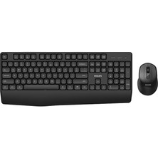 Epilons SPT6348B, Siyah, Türkçe Q, 2.4ghz Kablosuz, Multimedya Klavye Mouse Set