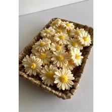 Bernami Düğün Pinterest Çiçek Desen Dekoratif Mum Söz,nişan,mevlid Hediyelik Mum - 5 Adet